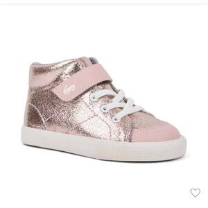 See Kai Run Pink and Silver Kids Sneakers